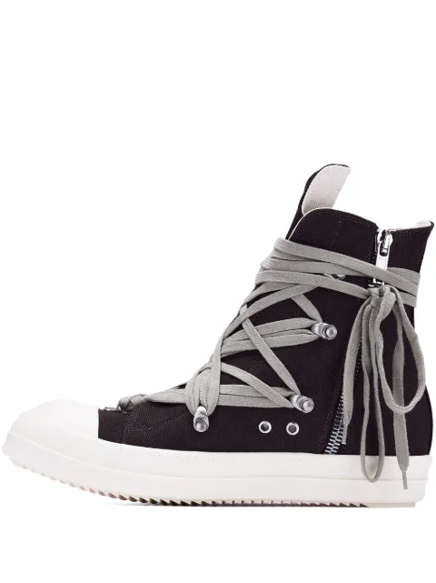 Rick Owens DRKSHDW tenis con agujetas