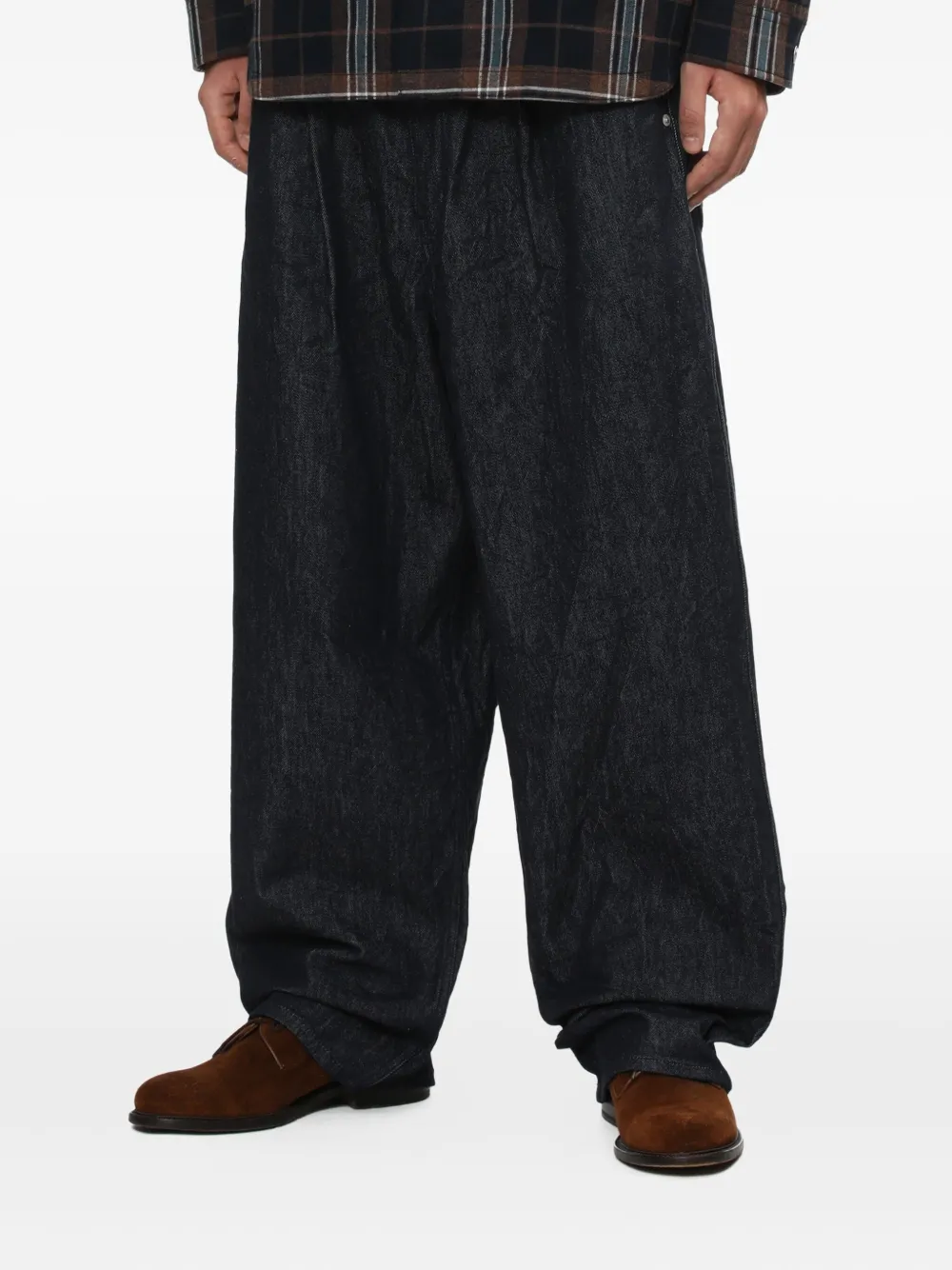 Comme des Garçons Homme Jeans met zak Blauw