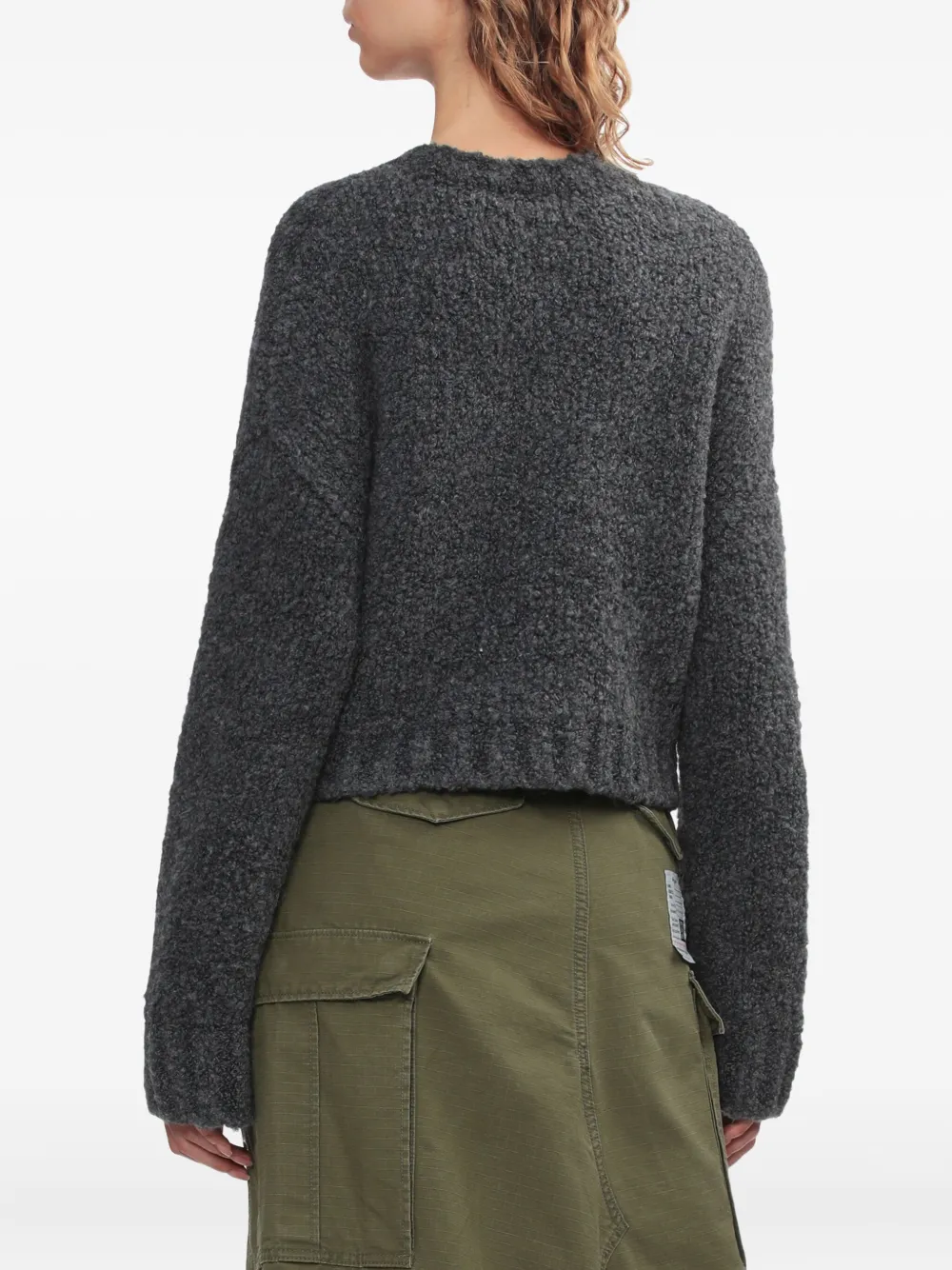 3.1 Phillip Lim Sweater met ritsdetail Grijs