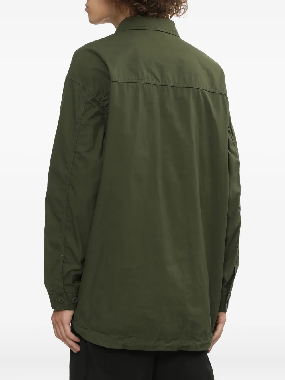 Comme des Garçons Homme Overhemd met zak Groen