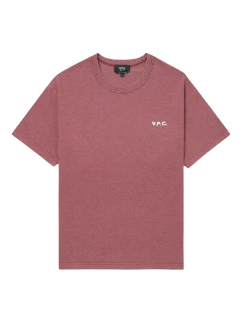 A.P.C. logo-print T-shirt