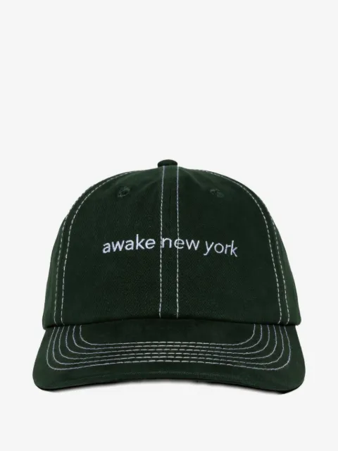 Awake NY basebollkeps med broderad logotyp