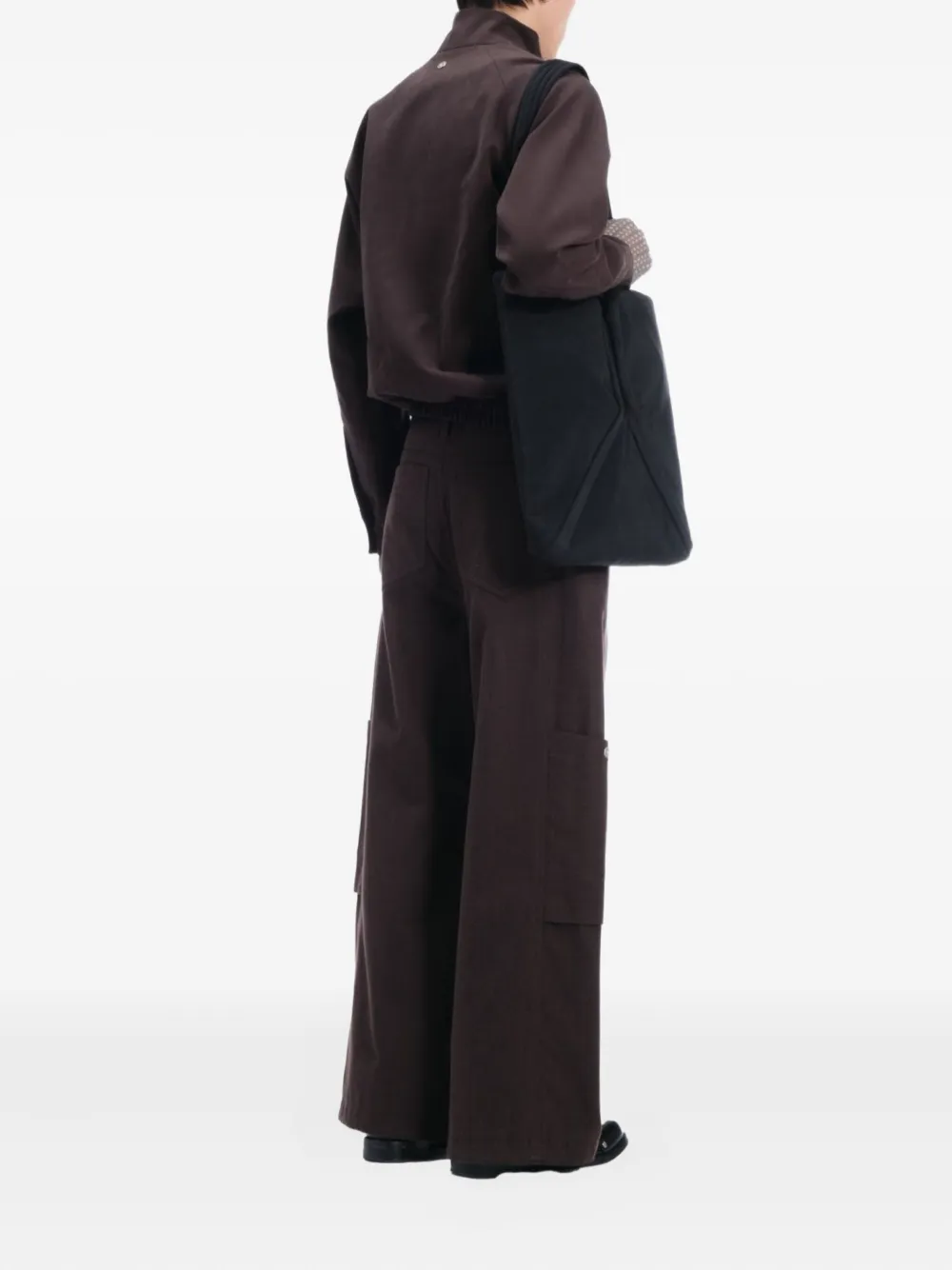Côte And Ciel Tib Tote Bag In Black