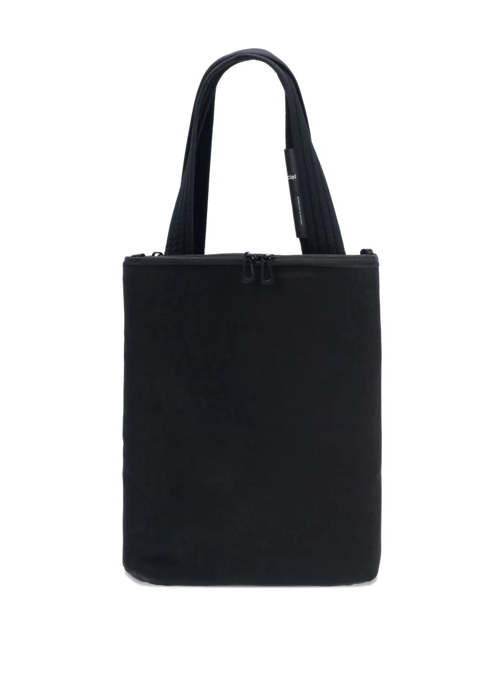 Côte And Ciel Tib Tote Bag In Black