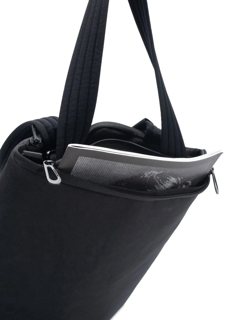 Côte And Ciel Tib Tote Bag In Black