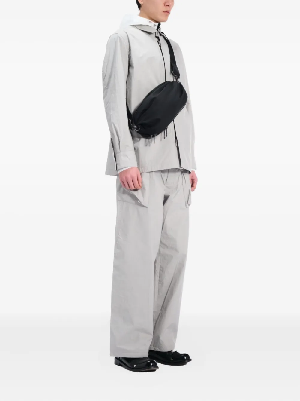 Côte And Ciel Mesta Shoulder Bag In Black