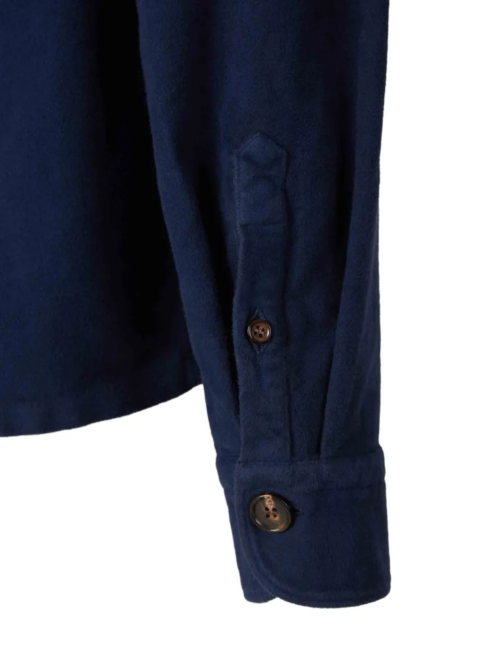 Vincenzo Di Ruggiero Shirtjack met knopen Blauw