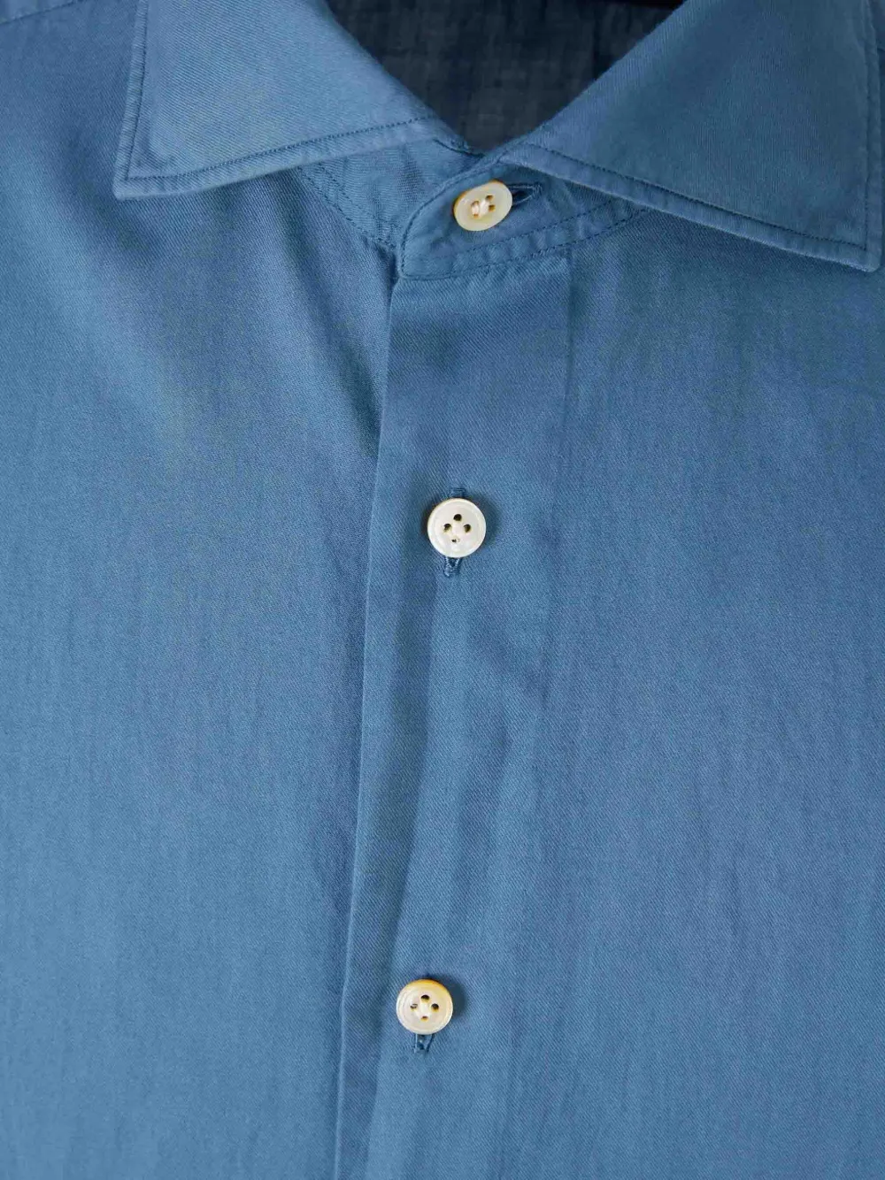 Vincenzo Di Ruggiero Buttoned Shirt In Blue