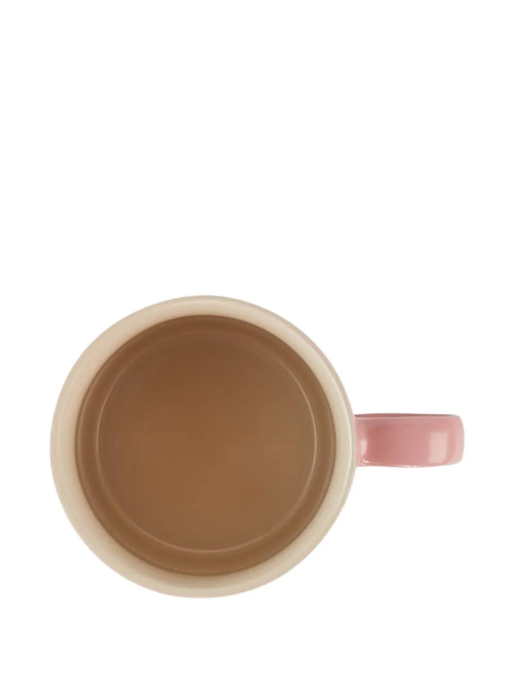 Le Creuset Cereamic Ribbed Mug (0.35l) In Pink
