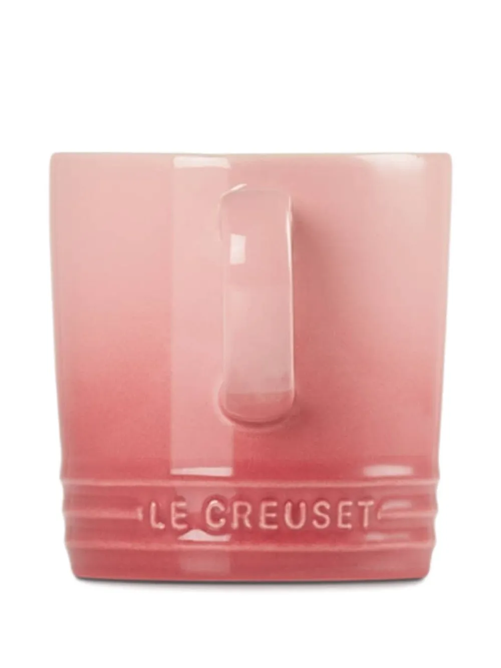 Le Creuset Cereamic Ribbed Mug (0.35l) In Pink