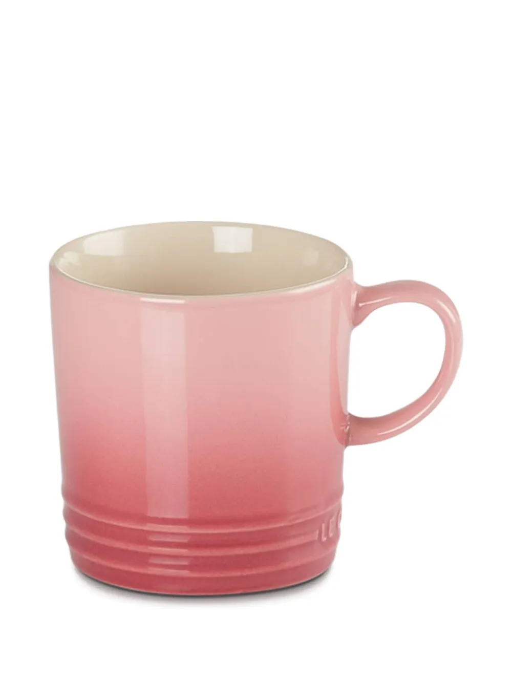 Le Creuset Cereamic Ribbed Mug (0.35l) In Pink