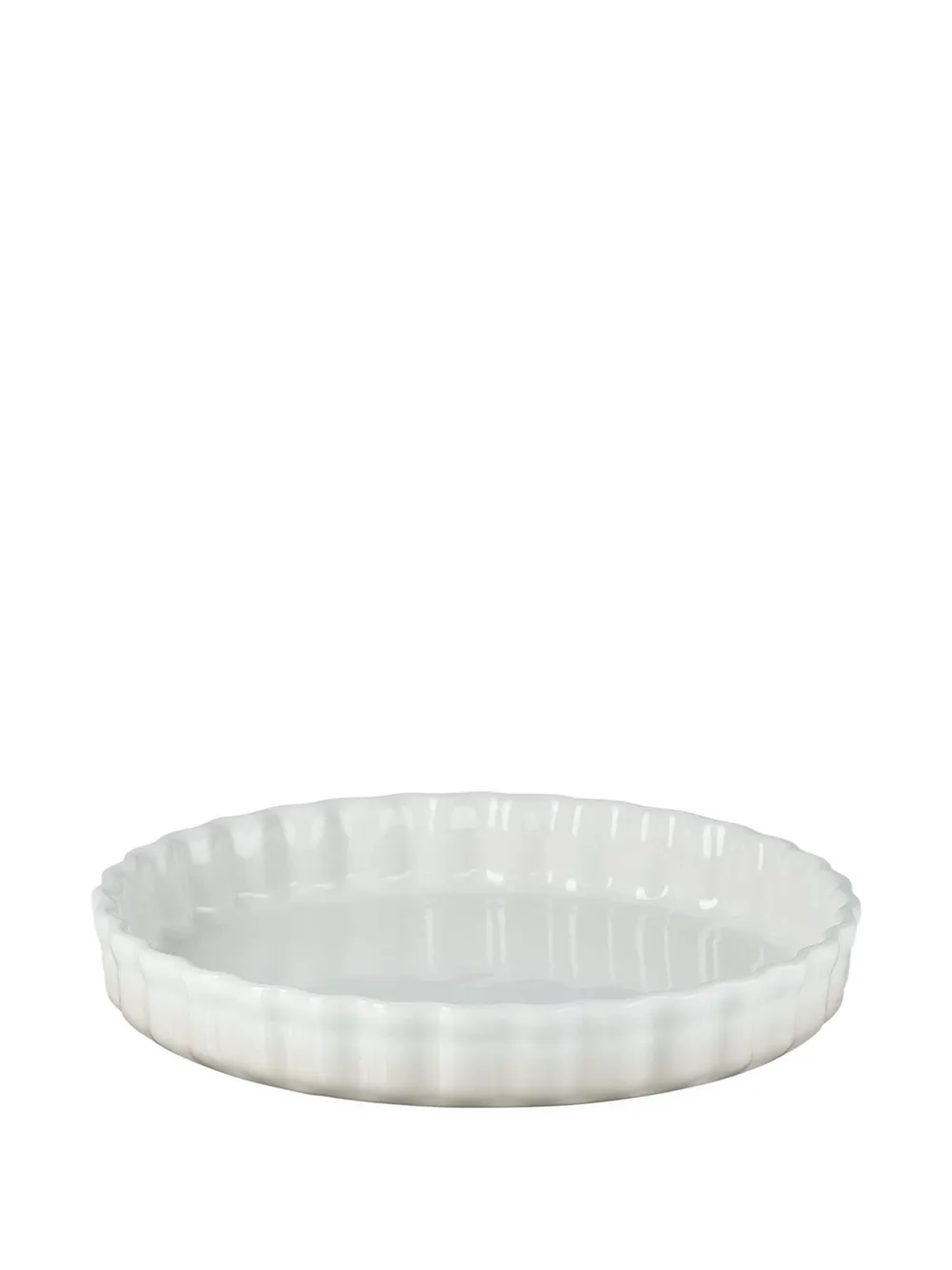 Le Creuset Stoneware Tart Mold (2.1l) In White