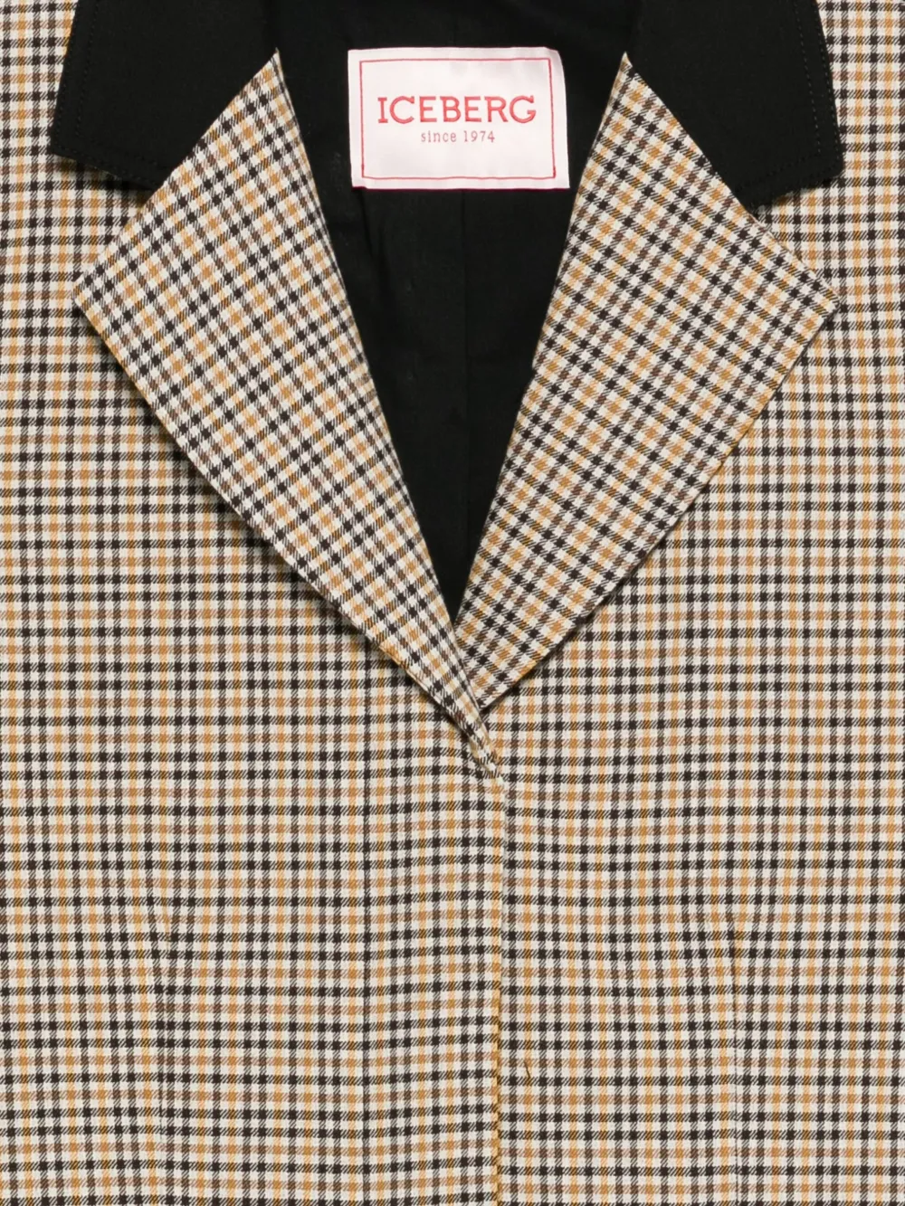 Iceberg Geruit jack Beige