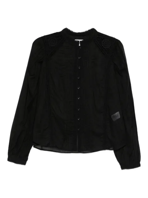 MARANT ÉTOILE Greicy lace-panel top