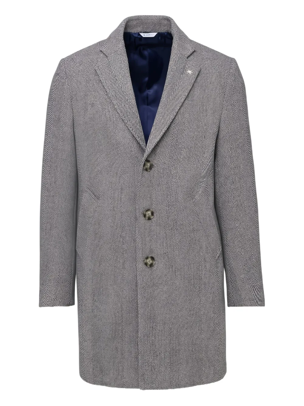 Manuel Ritz buttoned coat | Grey | Image 1