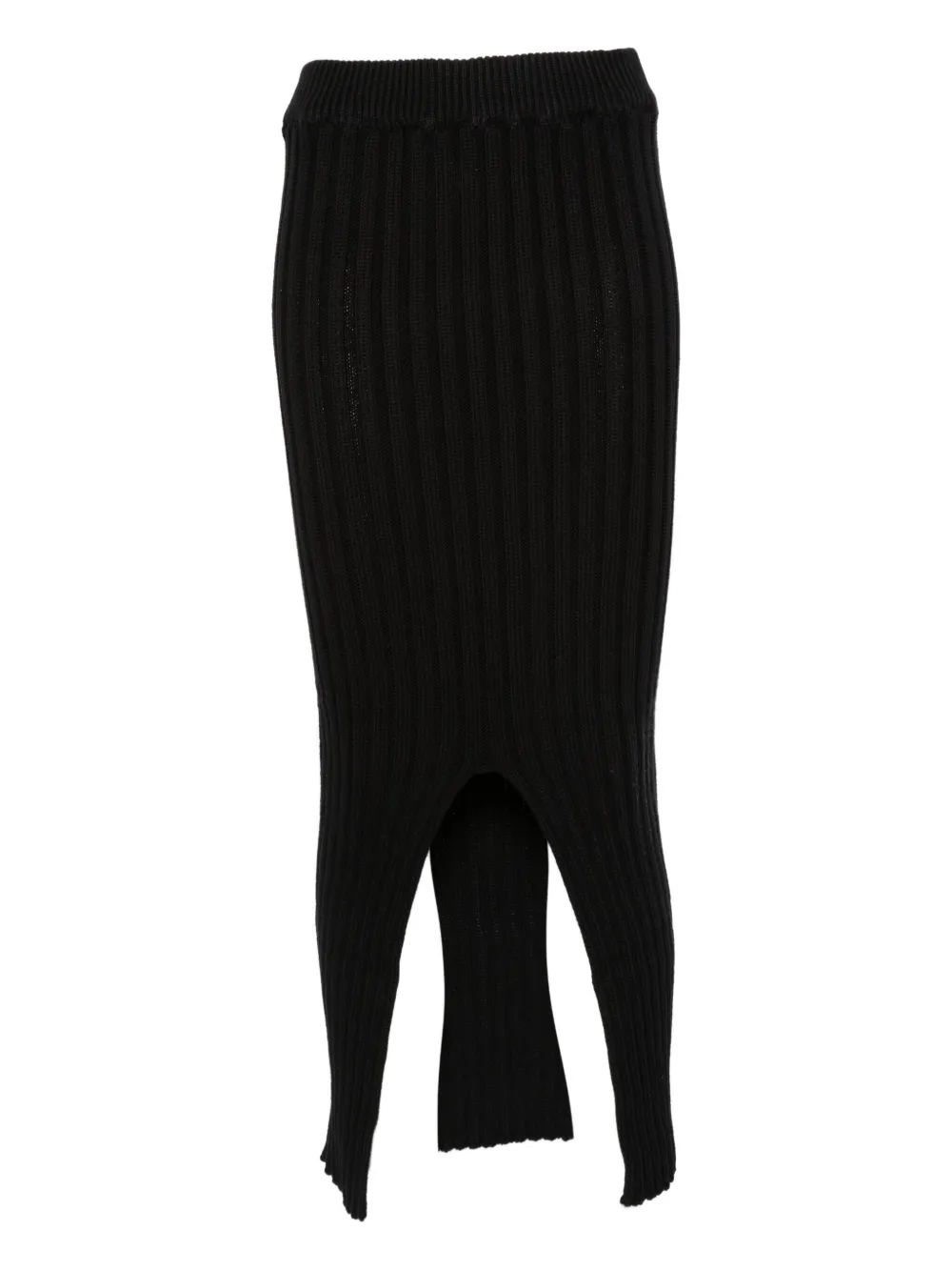 Baserange Macau midi skirt | Black | Image 1