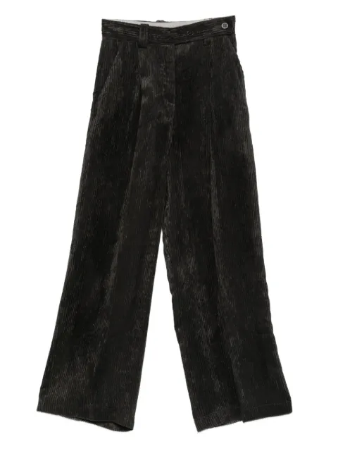 Alysi corduroy-texture trousers
