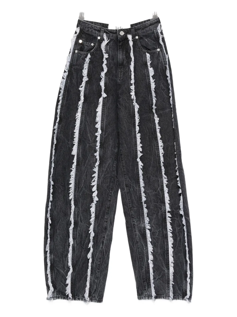 Séfr cutline rayne jeans - Grigio