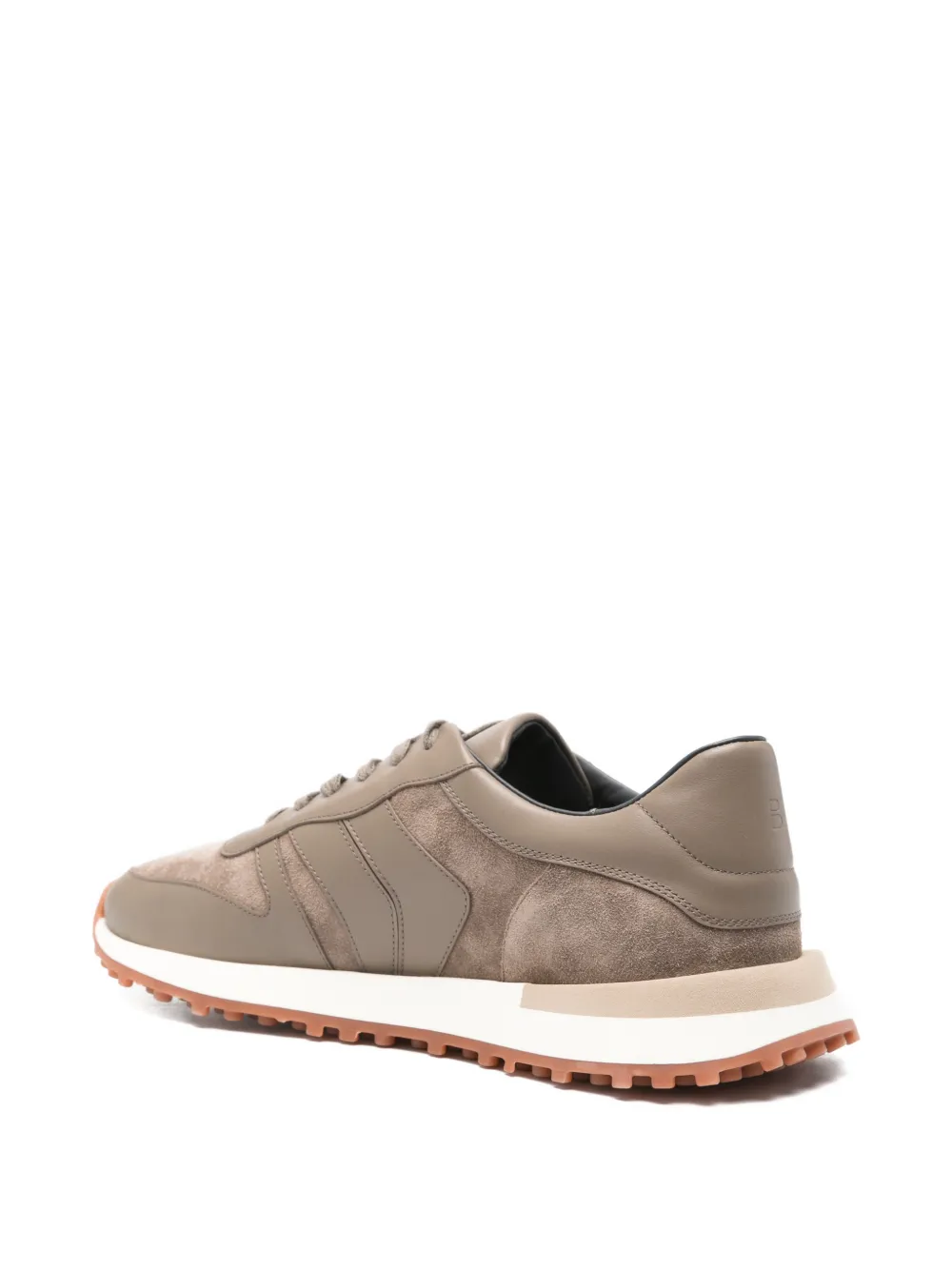 Brett Johnson Peltro Suede Sneakers In Brown