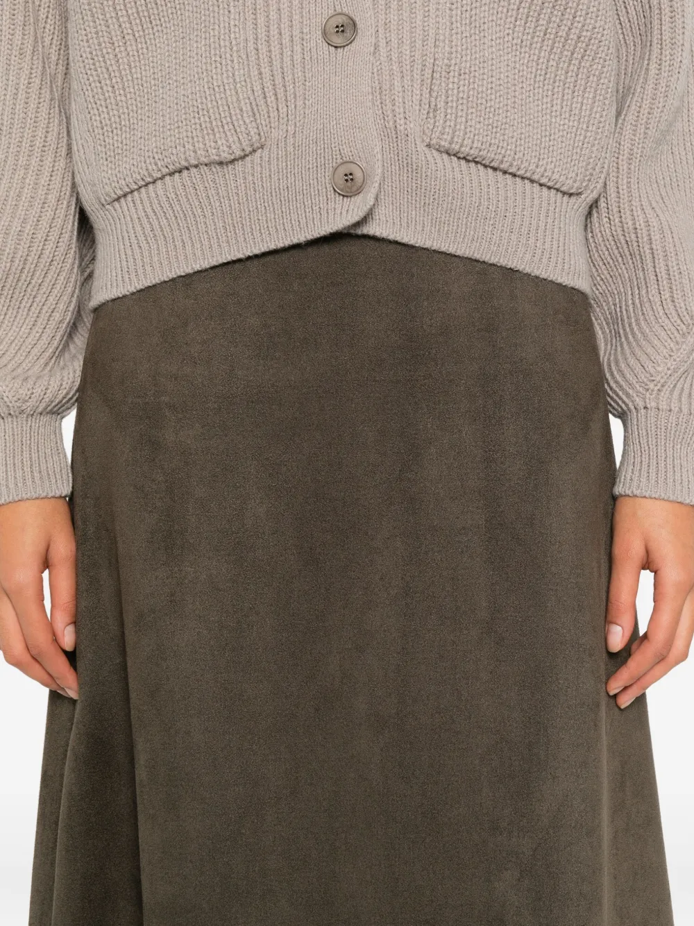 Drykorn Rok met A-lijn Bruin