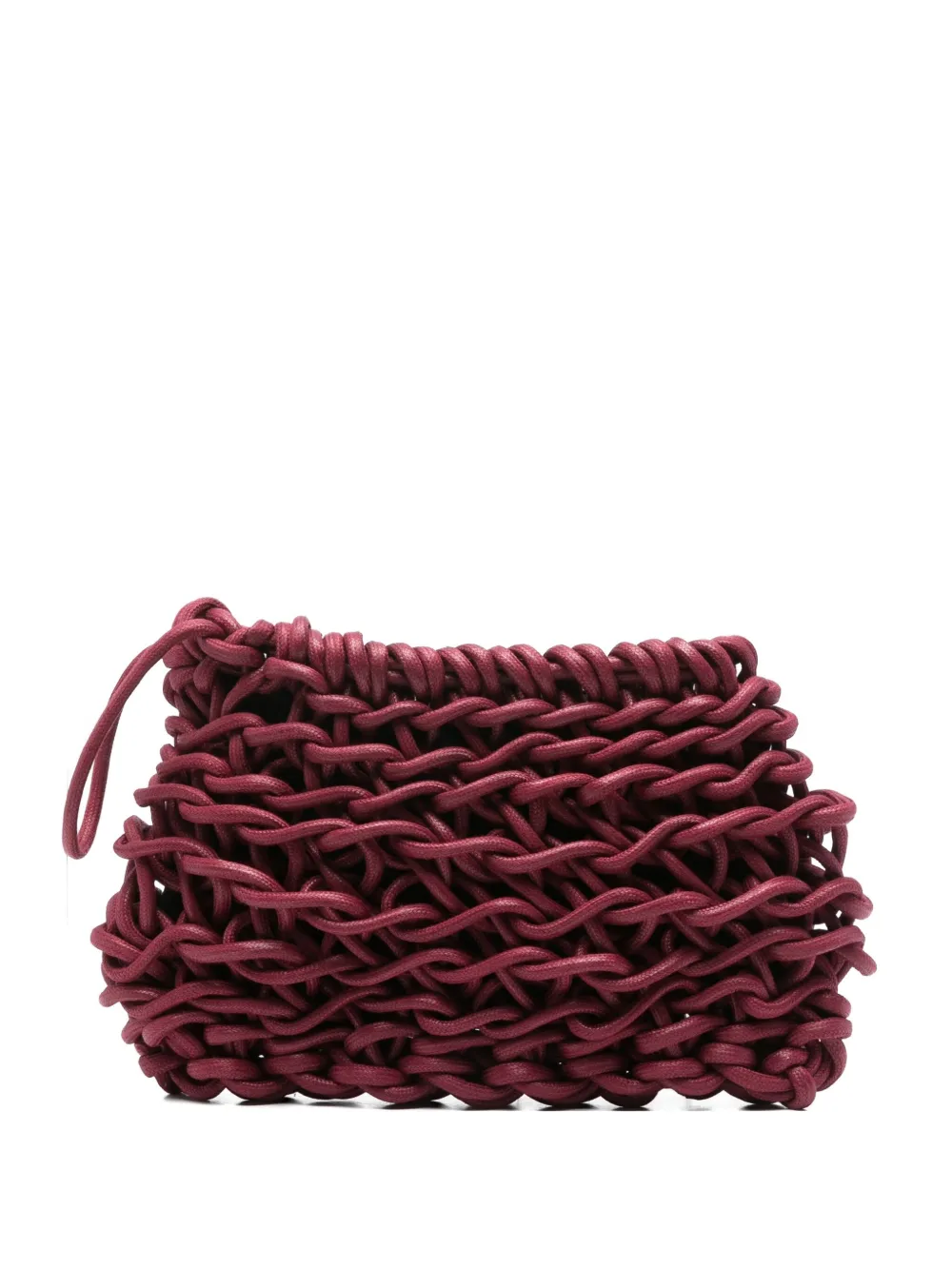 Alienina Nora Clutch Bag In Red