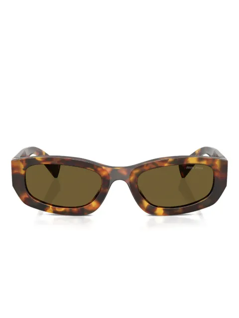 Miu Miu Eyewear Sonnenbrille mit eckigem Gestell