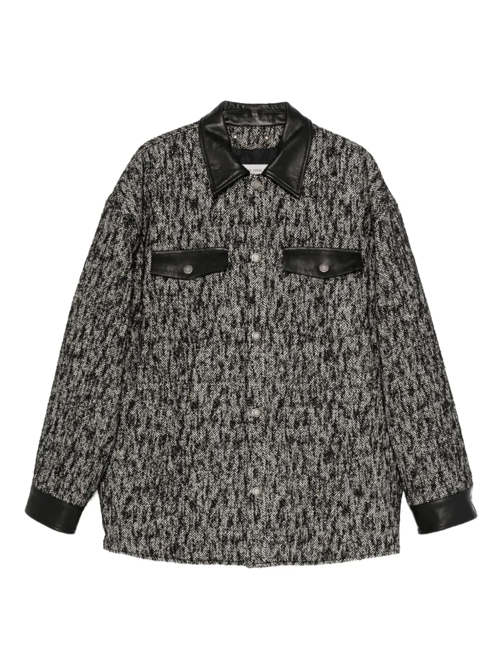 Golden Goose T-shirt con taschino - Nero