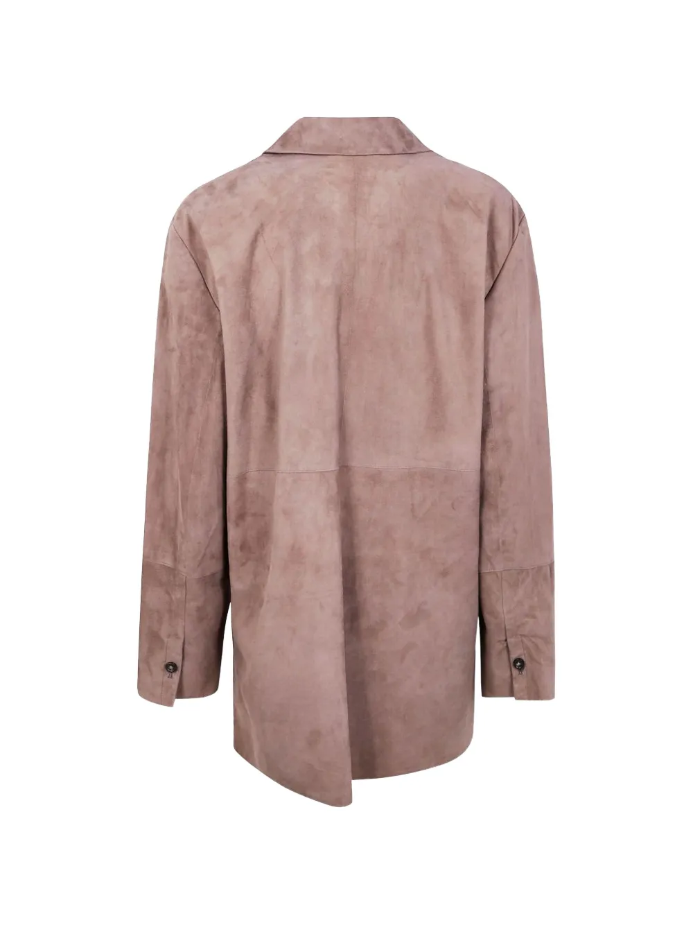  's Max Mara Suede Coat - Brown 