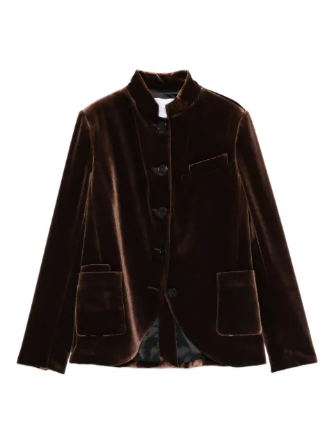 Cenere GB velvet jacket