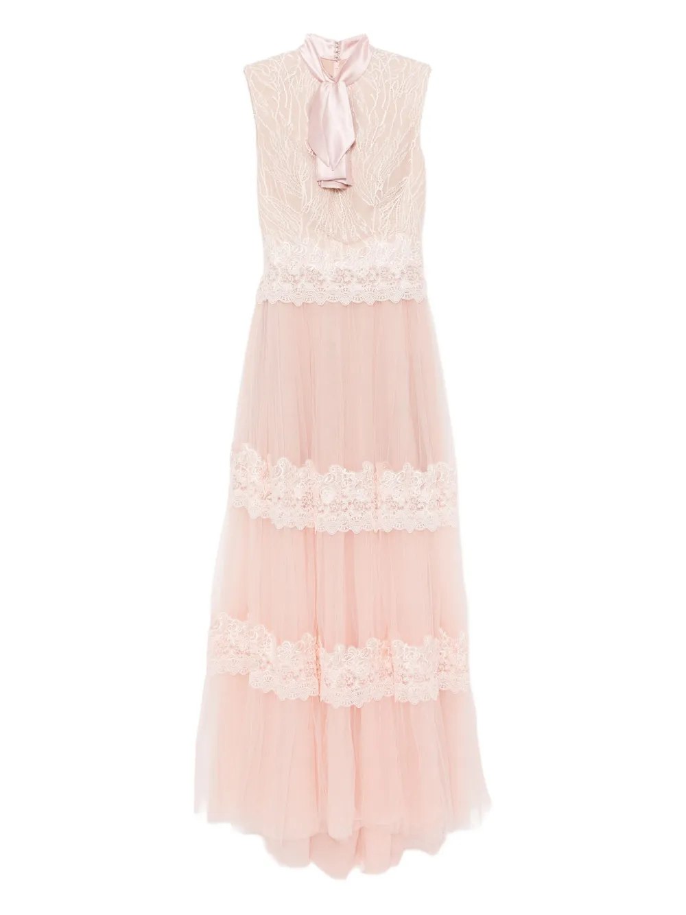 Saiid Kobeisy Abito con fiocco - Rosa