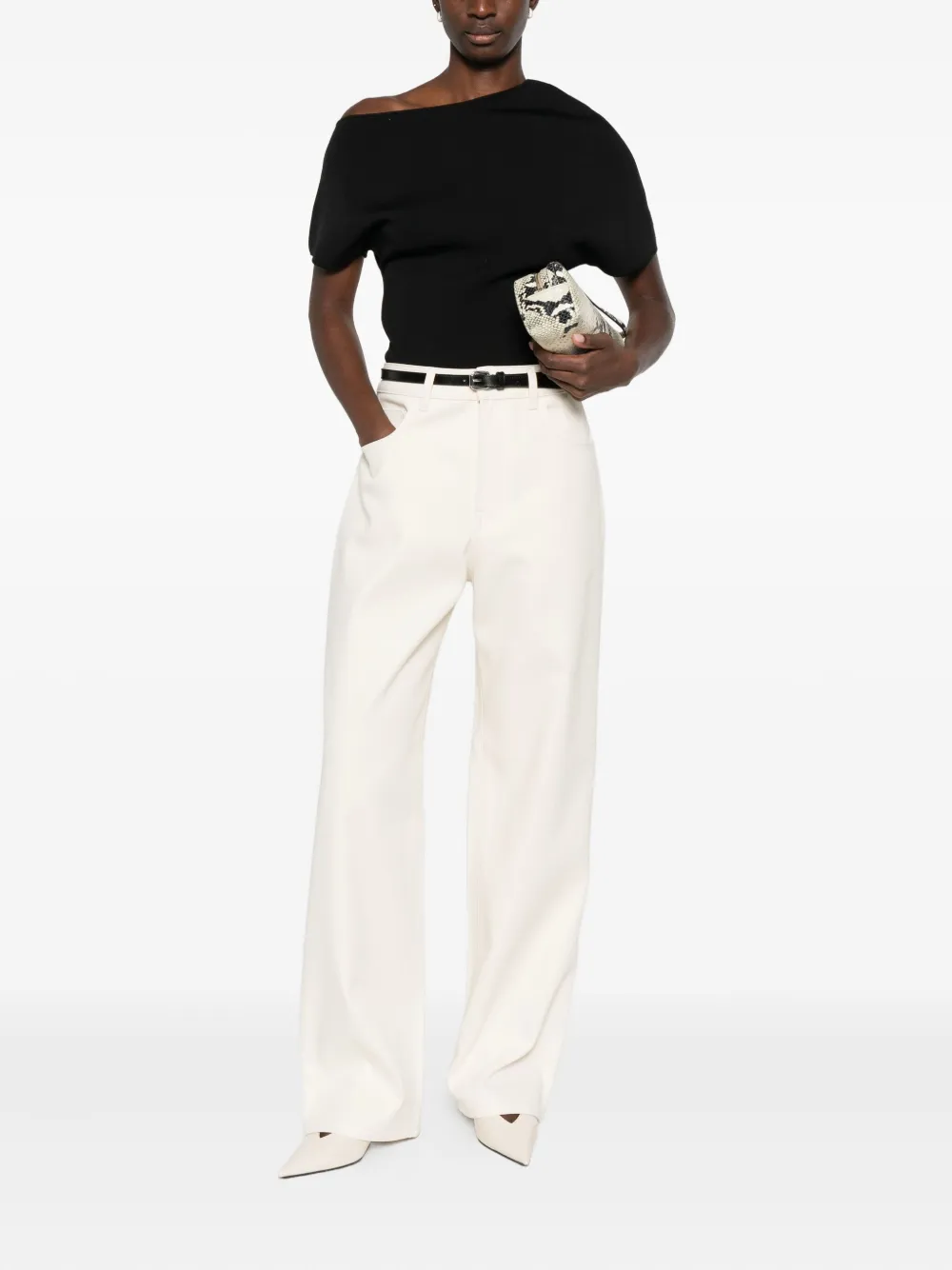 Rohe Jersey T-shirt In Black