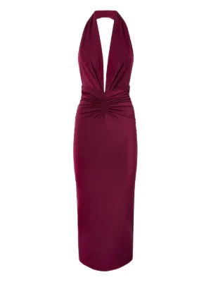 sanya ruched dress fashion nova Marseille Strapless Rib Jumpsuit Black / XS by Project Social T main image 0