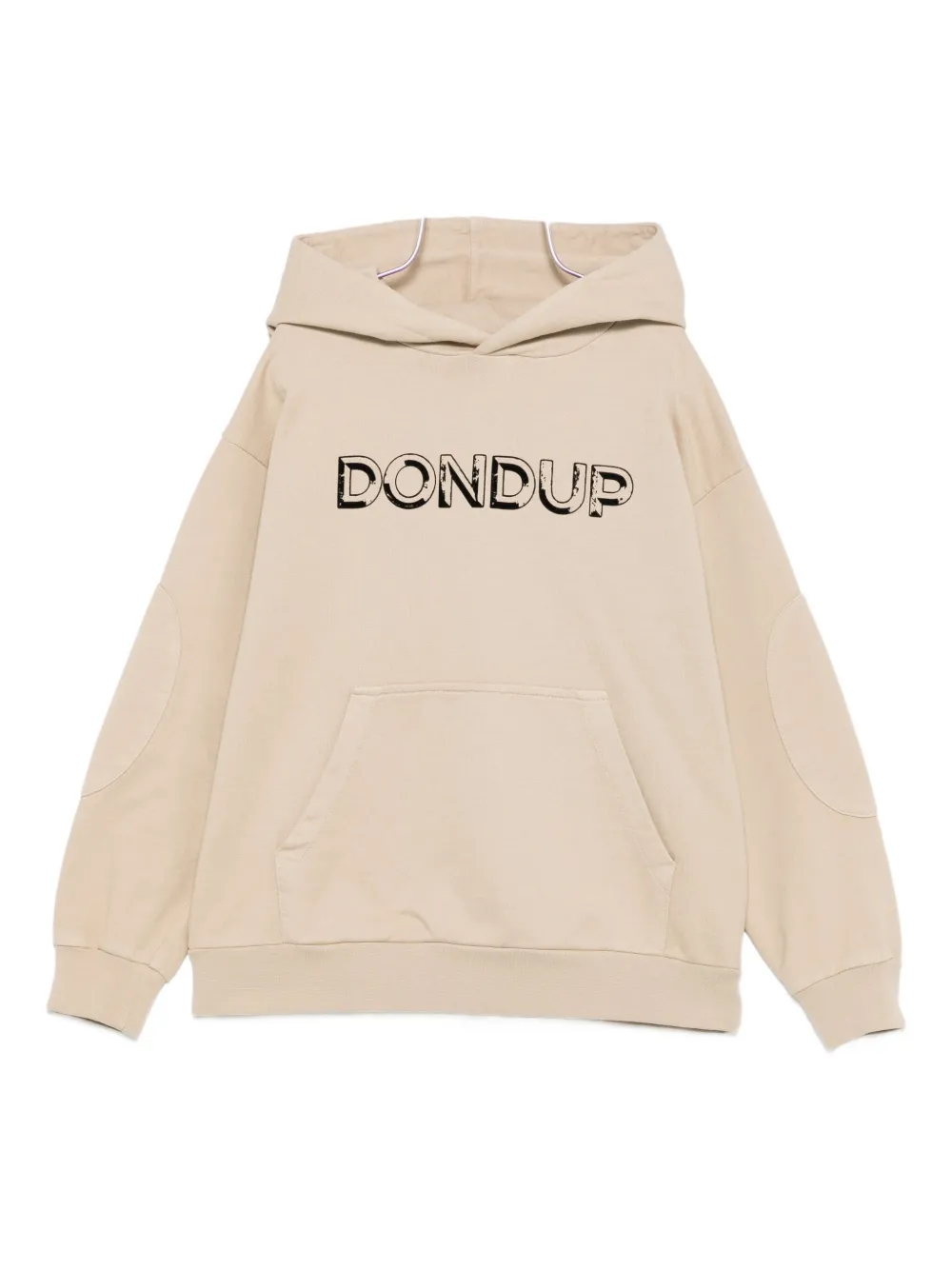 DONDUP KIDS logo-print hoodie | Neutrals | Image 1