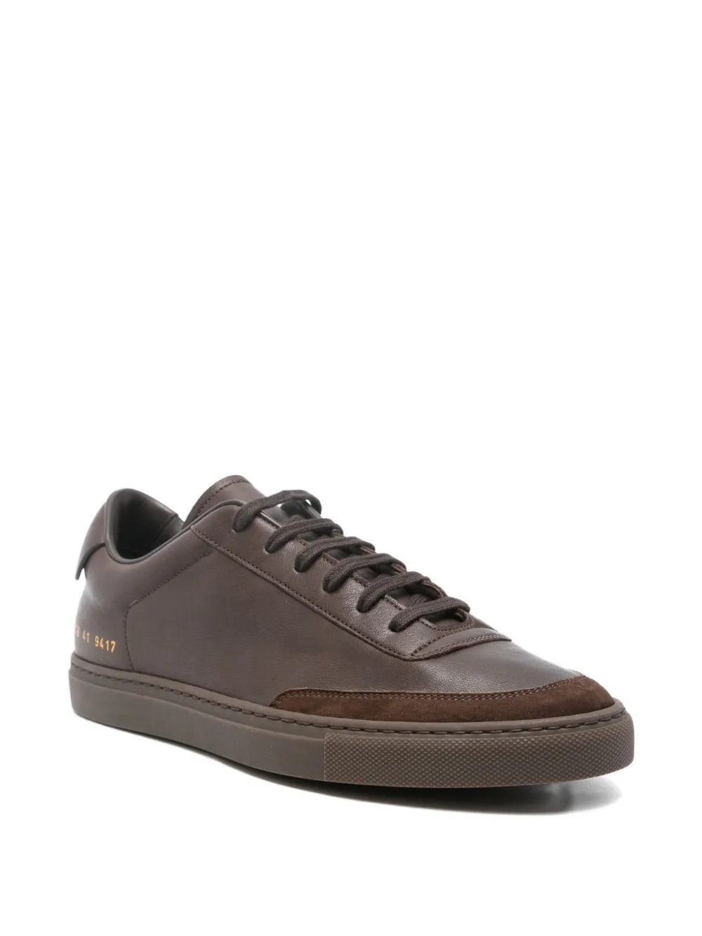Common Projects Leather Sneakers In Brown