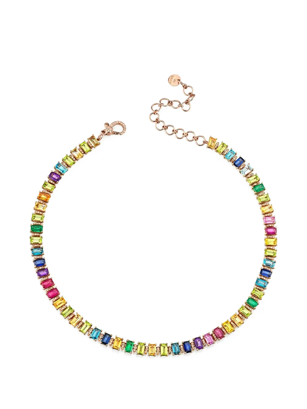 SHAY multi-stone necklace · OS