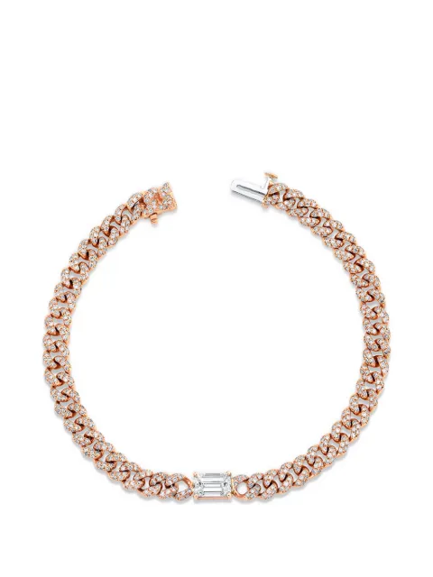 SHAY pulsera tipo cable con diamante