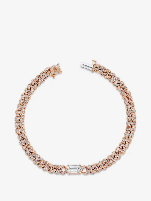 SHAY diamond cable-link bracelet
