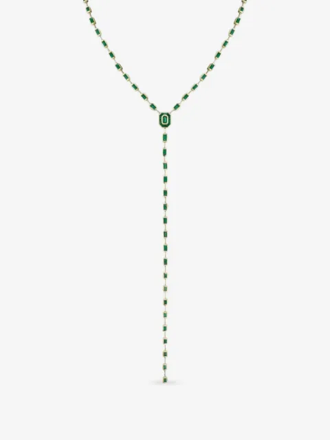 SHAY collar Illusion con esmeralda