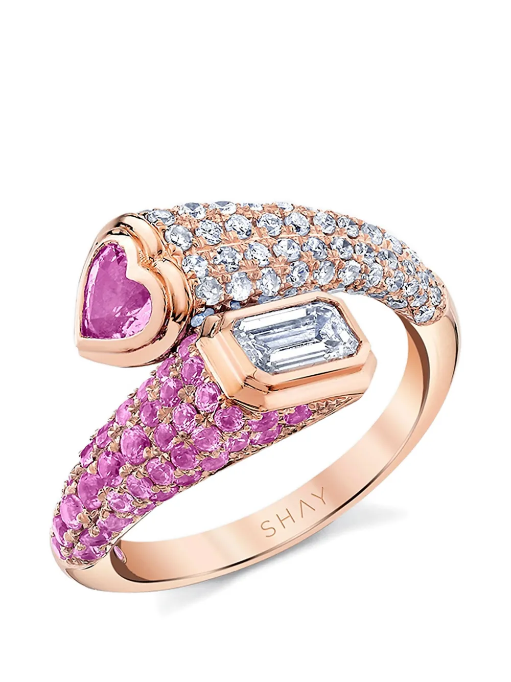 SHAY sapphire and diamond ring