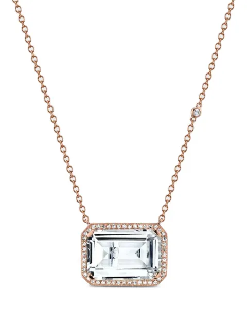 SHAY topaz and diamond necklace