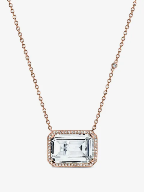 SHAY topaz and diamond necklace