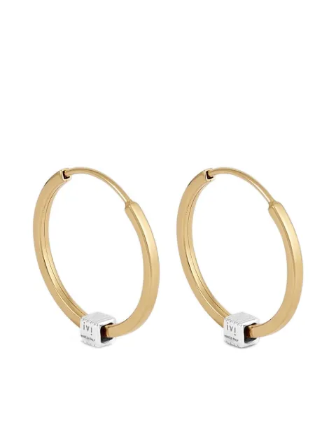 IVI Joia slim hoops earrings