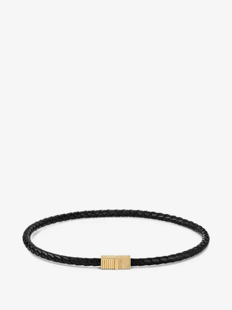 IVI braided joia leather necklace