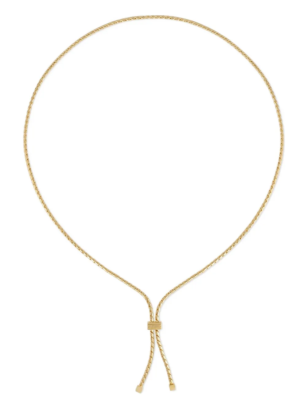 IVI Bolo tie necklace - ゴールドトーン IVI Bolo tie necklace - ゴールドトーン