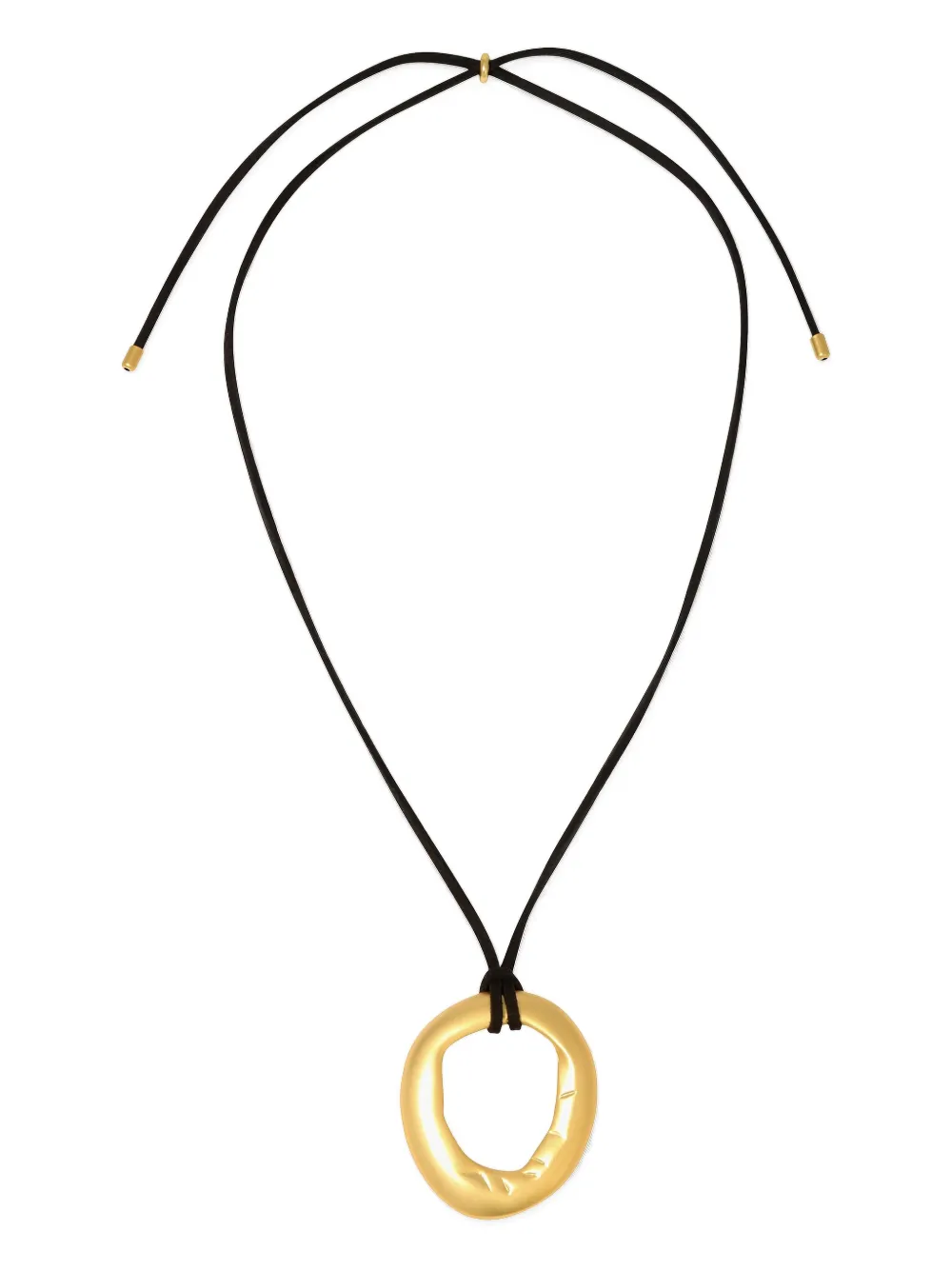 Heaven Mayhem Mini Pendant Necklace In Black