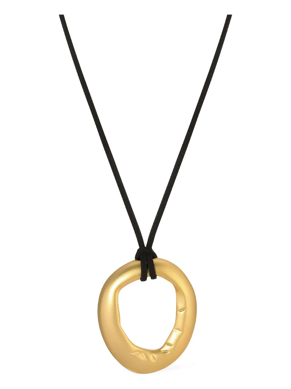 Heaven Mayhem Mini Pendant Necklace In Black