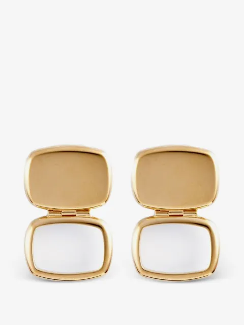 IVI chunky rectangle earrings