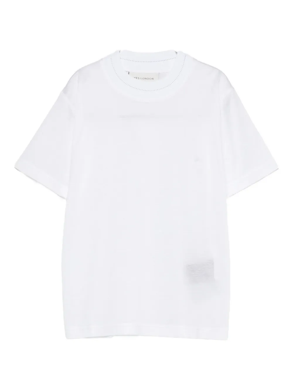 YES LONDON cotton T-shirt | White | Image 1