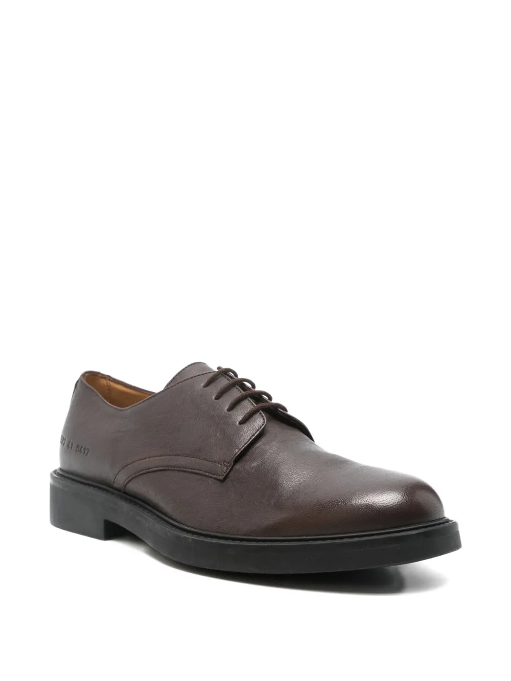 Common Projects Leather Loafers In Brown