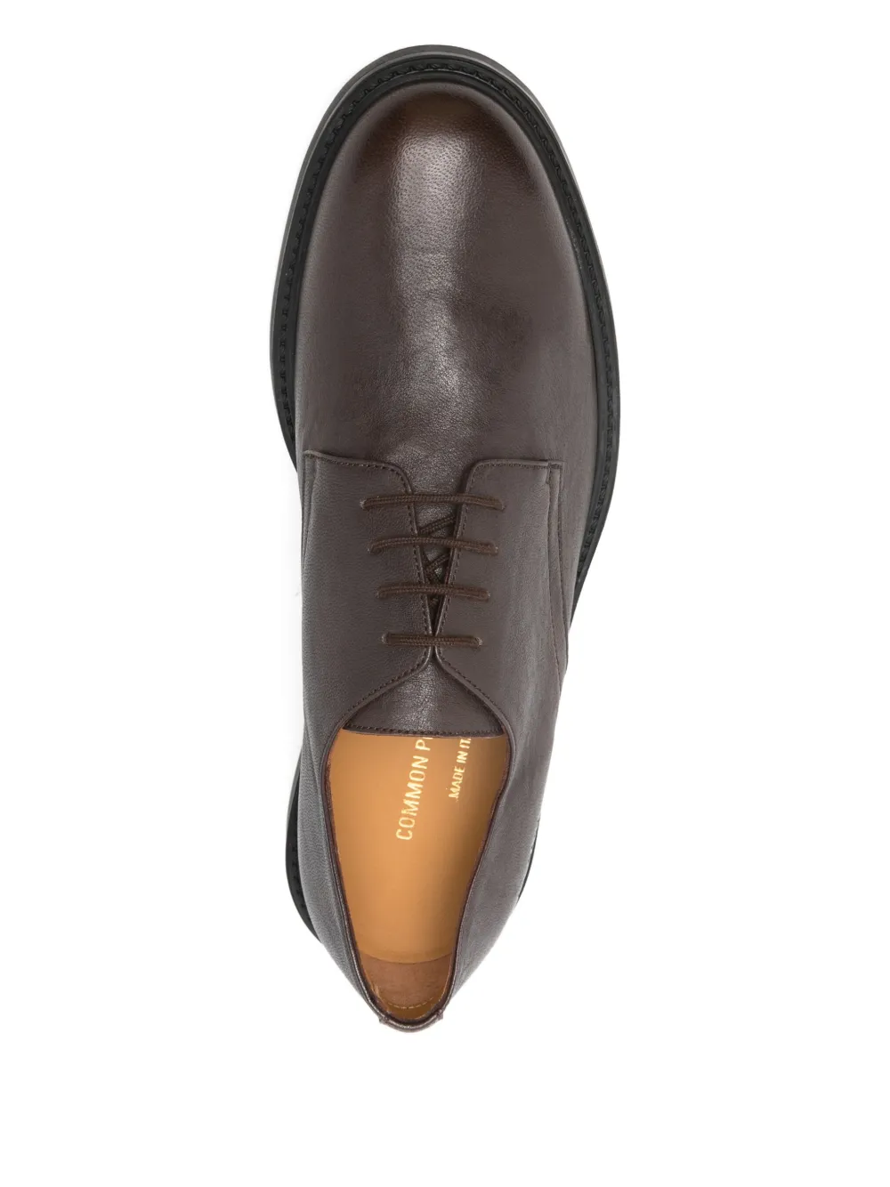 Common Projects Leather Loafers In Brown